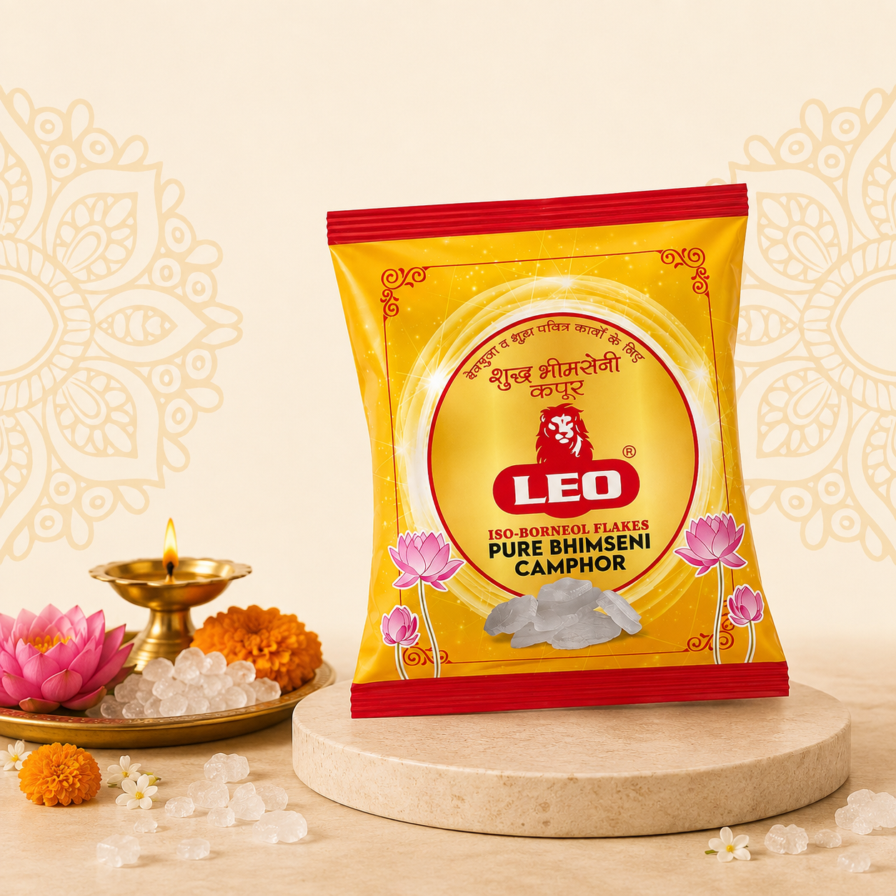 LEO Bhimseni Camphor Pouch Pack