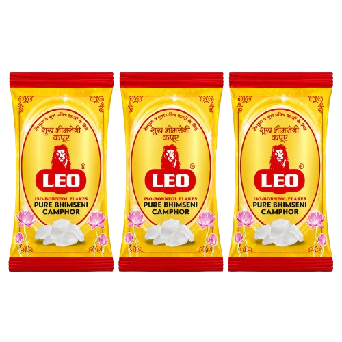 LEO Bhimseni Camphor Pouch Pack