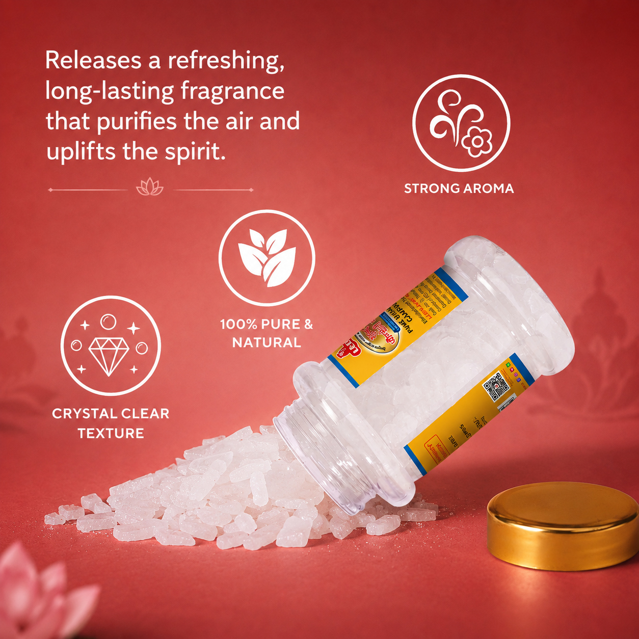 LEO Bhimseni Camphor Jar Pack