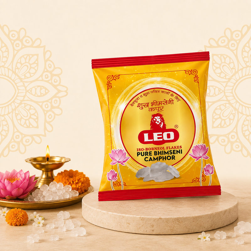 LEO Bhimseni Camphor Pouch Pack
