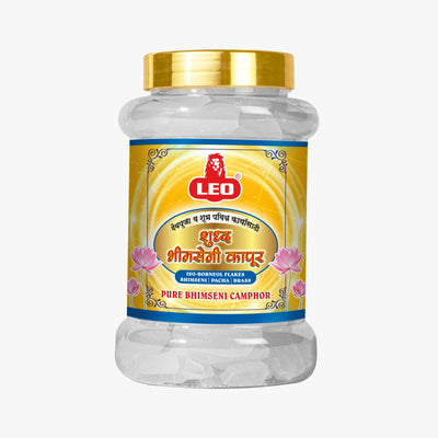LEO Bhimseni Camphor Jar Pack