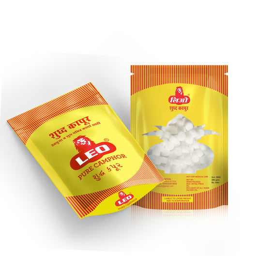 LEO Pure Camphor Tablets Pouch Pack