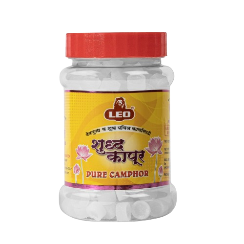 LEO Pure Camphor Tablets Jar Pack
